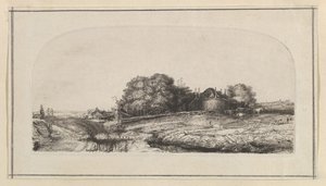 与干草堆和绵羊群的风景复制，1750-1810。 作者 威廉·贝利