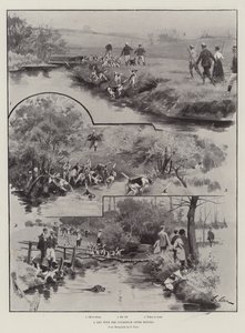 与Culmstock水獭猎犬的一天 作者 William Barnes Wollen