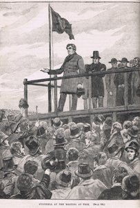 奥康尔在Trim会议上的插图，来自卡塞尔的“英国插图史”，于1910年出版 作者 威廉·巴恩斯（William Barnes）羊毛
