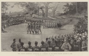 Ashanti探险队，英国军队占领考马斯，1896年1月17日