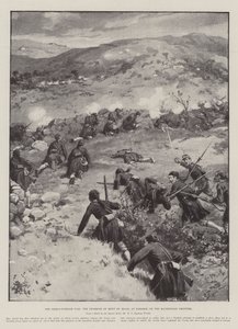 Graeco-土耳其战争，Mont St Elias的冲突，在Nazaros，马其顿边境