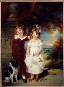 兄弟姐妹 绘画 by William Beechey (1753-1839) Sun。 1,67x1,23 m 作者 威廉·比奇