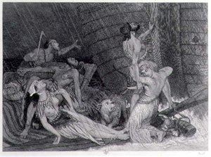 第十天的雨，1872年版圣经的证明 作者 威廉·贝尔·斯科特