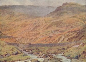 彭尼山脉景观，1910年 作者 威廉·比斯科姆·加德纳