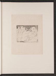 约伯的安慰者，1825年。 作者 威廉·布雷克