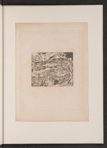 约伯的恶梦》，1825年。 作者 威廉·布雷克