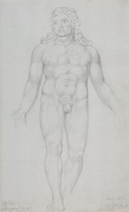 年轻时的老帕尔，1820年 作者 威廉·布雷克