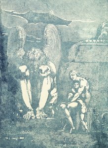 1790年代中期，《阿尔比恩的天使》 作者 威廉·布雷克