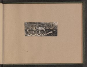牧羊人的回归》，1821年。 作者 威廉·布雷克