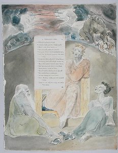 The Bard，《托马斯·格雷诗集》中的设计61 作者 威廉·布雷克
