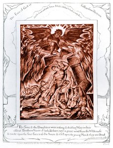 威廉-布莱克的《约伯记》插图 作者 威廉·布雷克