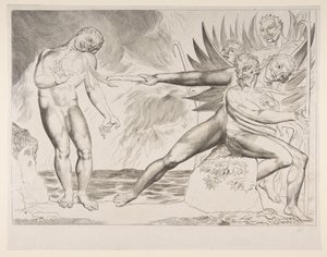 腐败官员圈子：Dantes Infer ...，的恶魔折磨钱波罗1825-27。 作者 威廉·布雷克