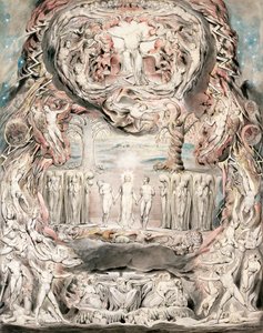 人的堕落》，约1780-1827年 作者 威廉·布雷克