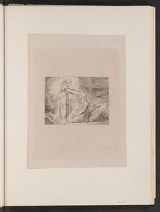基督的异象》，1825年。 作者 威廉·布雷克