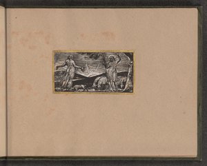 Thenot Remonstrates with Colinet, 1821. 作者 威廉·布雷克