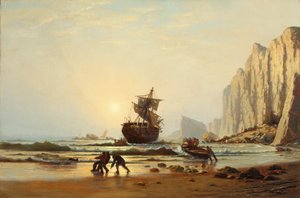 1867 年拉布拉多附近海难（布面油画）