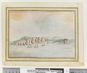奥普。 页。 65.`1788 年 1 月 27 日杰克逊港入口