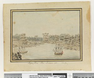 Opp. p. 84. `Sydney Cove, Port Jackson. 1788