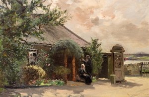 Balgay Lodge, Dundee (oil on canvas) 作者 威廉·布拉德利·拉蒙德