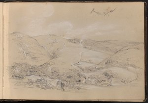 丘陵和山谷风光 作者 威廉·布罗克顿