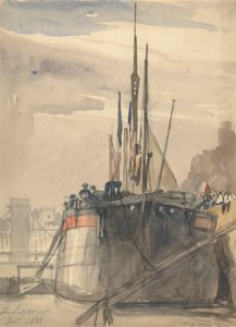 卢克索酒店，巴黎，1833 年 12 月 作者 威廉·卡洛