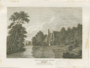 Burton-upon-Trent - Manor House: engraving, nd [c 1812] (print) 作者 威廉·卡特