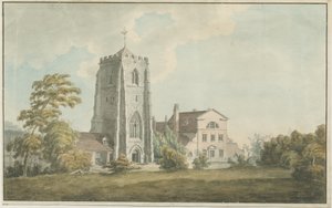 Ranton Abbey [Priory]：水彩画，nd [18世纪末] 作者 威廉·卡特