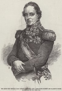 尊敬的总爵Viscount Hardinge阁下，GCB，女王陛下的总司令 作者 威廉·查尔斯·罗斯
