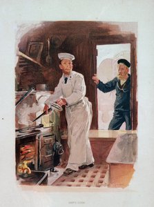 船上厨师 作者 威廉·克里斯蒂安·西蒙斯