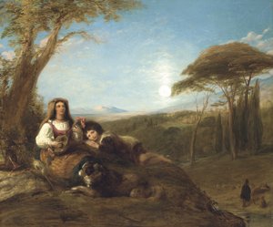 蒂沃利附近的圣母颂场景