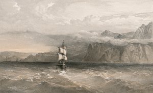 海角Aiya，向北看向巴拉克拉瓦 作者 威廉·克里米亚·辛普森