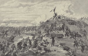 1855年9月8日法国塞瓦斯托波尔围攻夺取马拉科夫堡垒 作者 威廉·克里米亚·辛普森