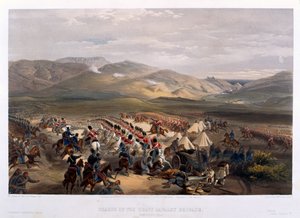 1854年在巴拉克拉瓦战役中重型旅的指控 作者 威廉·克里米亚·辛普森