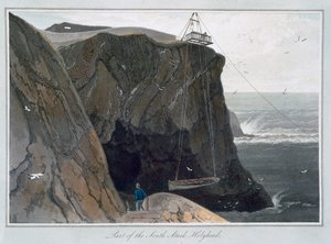 霍利黑德南栈道的一部分》，威尔士安格尔西岛，1829年 作者 威廉·丹尼尔