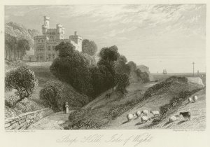 陡峭的山 作者 William Daniell
