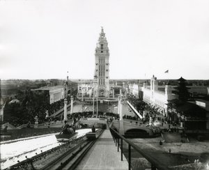 科尼岛梦境 - 从滑道顶部查看，c.1910-21 作者 威廉·戴维斯·哈斯勒