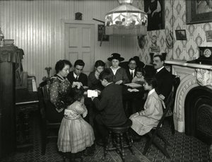 福音传教士委员会，圣经学习在Vitello夫人的家中，359 E. 49th Street，由琼斯小姐教授。 1916年3月30日 作者 威廉·戴维斯·哈斯勒