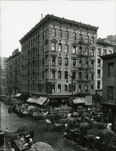 位于下东区海斯特街的勒德洛街，c.1910-21