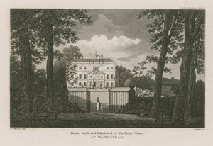 在汉普斯特德（Hampstead）由亨利·凡恩爵士（Sir Henry Vane）建造和居住 作者 威廉·戴维森