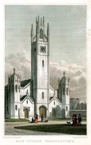 新教堂，哈格斯顿，哈克尼，伦敦，1827年。