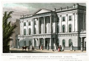 伦敦金融学院，芬斯伯里马戏团，伦敦，1827年。