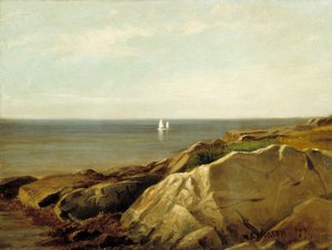 缅因州海岸，1875年。 作者 威廉·E·诺顿