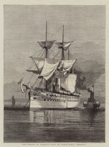 威尔士亲王访问印度，HMS Serapis