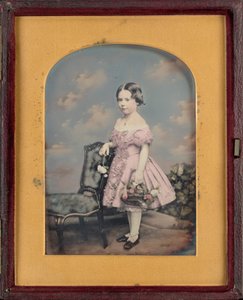 女孩肖像，约 1852 年1852 年（照片）