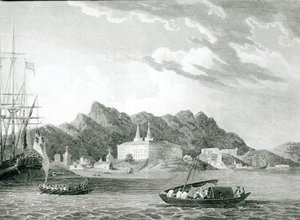 Rio Janiero港口，本笃会修道院， 作者 威廉·威尔逊