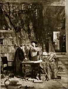 炼金术士，来自&39;哈钦森的英国民族故事&39;，c.1923