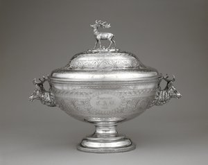 汤杯，约1860年（银制 作者 威廉·福布斯