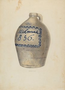水壶，约1937年。 作者 威廉·弗兰克