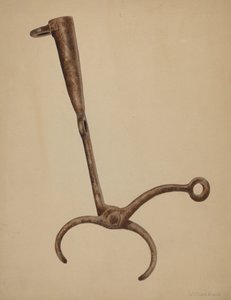 公牛的缓冲器，约1942年。 作者 威廉·弗兰克