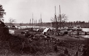 百老汇登陆，阿波马托克斯河，1864年。  